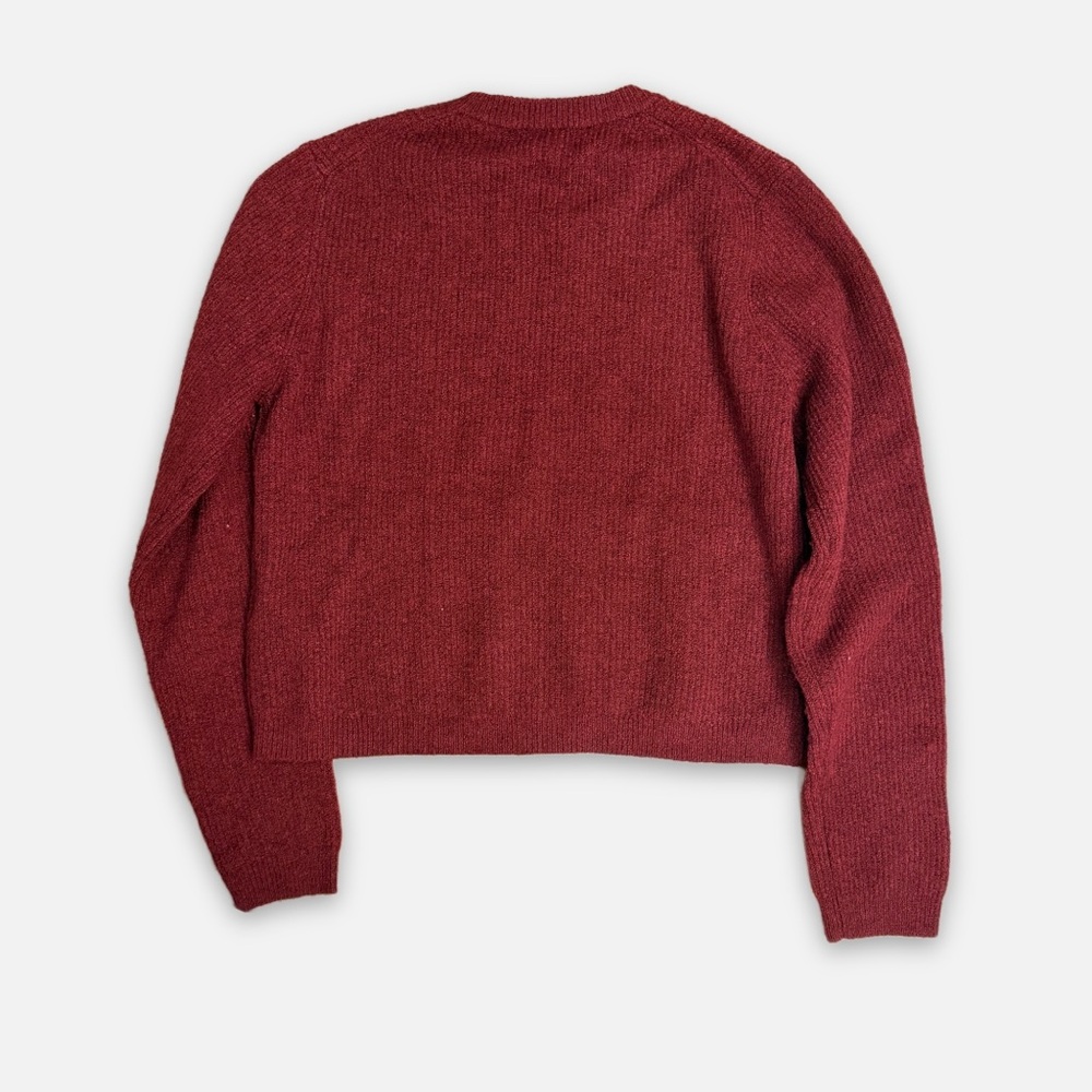 French Connection Classic Long Sleeve Sweater Women's Medium Cozy Academic Knit - Picture 4 of 8